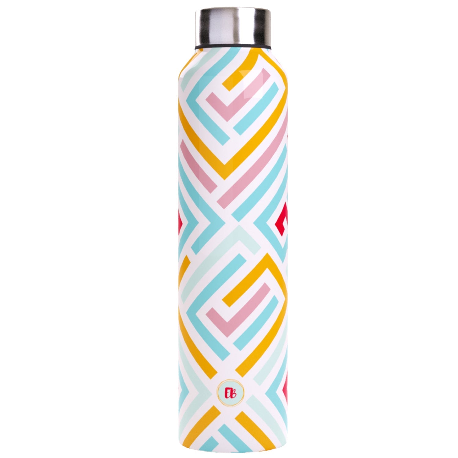 EB Everything Beautiful Steel Water bottle 1 litre #color_Modern Art #size_1L