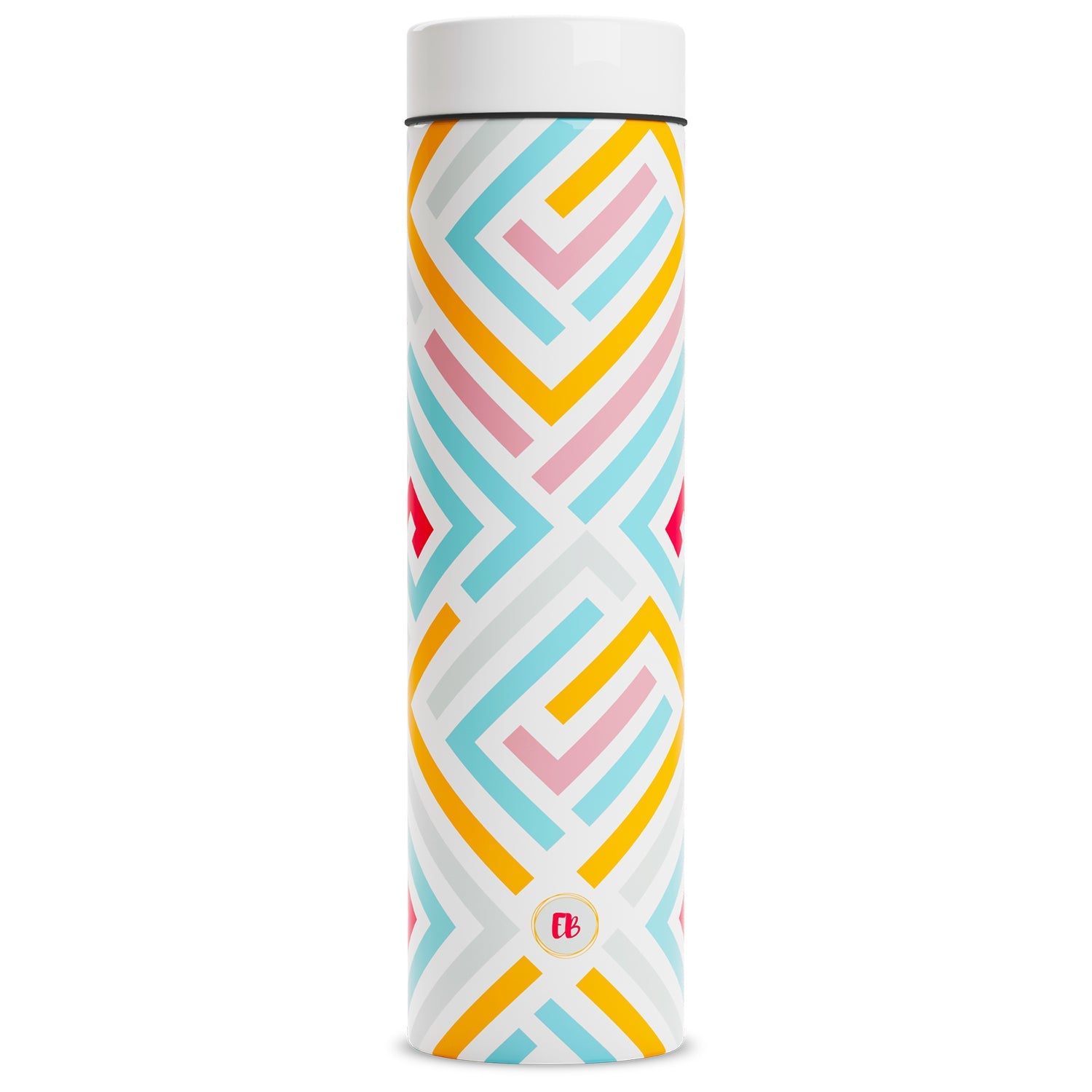 EB Everything Beautiful Steel Water bottle 1 litre #color_Modern Art #size_750ml