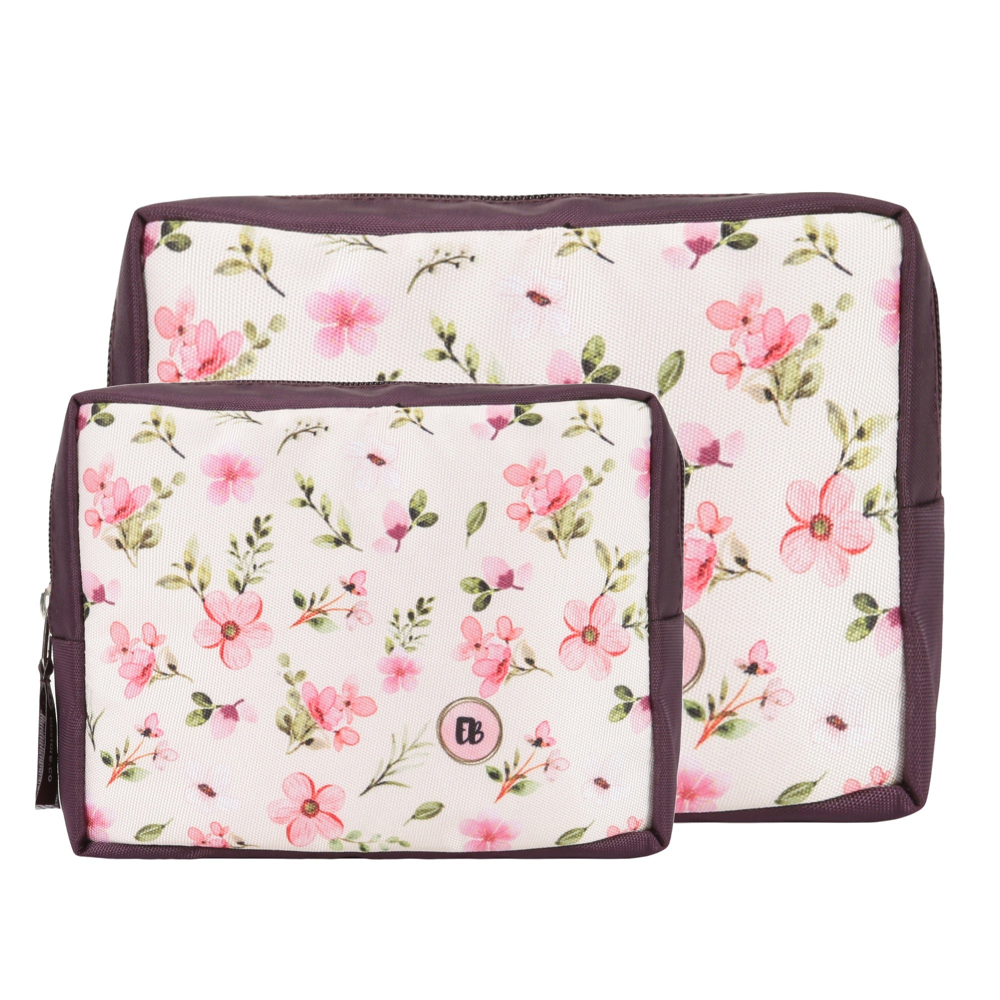 eb everything beautiful makeup pouch travel kit #color_Funky Flower