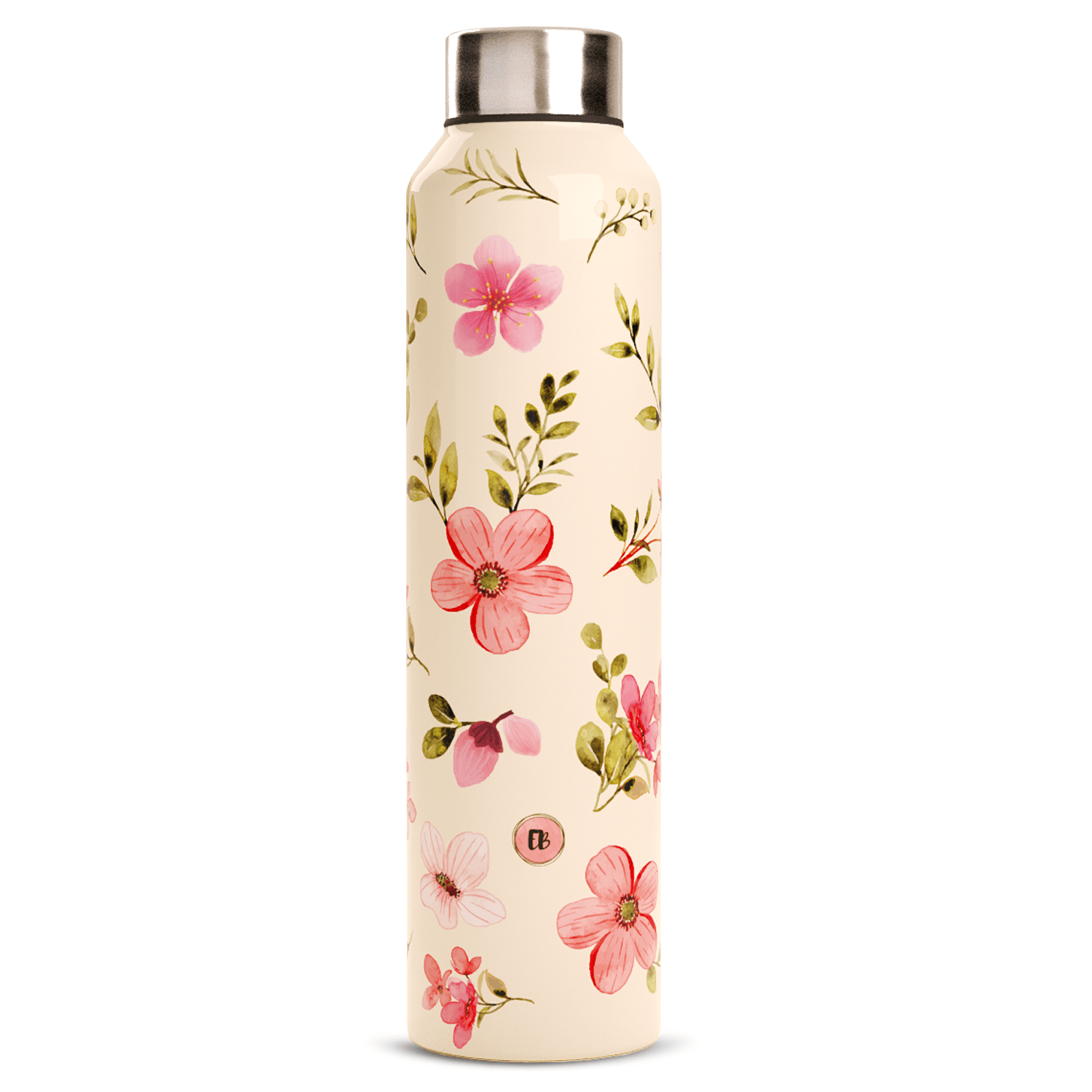 EB Everything Beautiful Steel Water bottle 1 litre #color_Funky Flower #size_1L