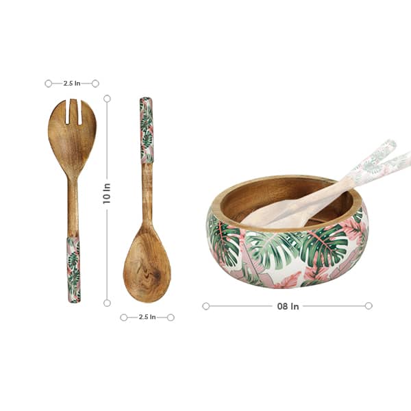 Tropical-Forest-Wooden-Salad-Bowl-With-Servers